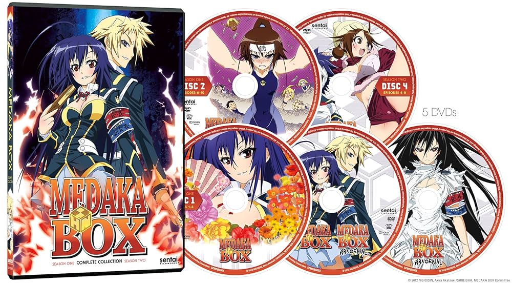 Amazon.co.jp: Medaka [DVD] : めだかボックス 第1+2期 ( 北米版